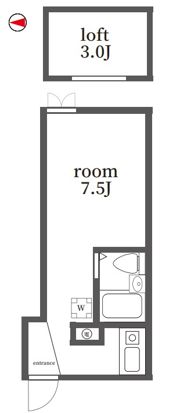 ショーカレジデンスの間取り画像