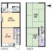 村井借家の間取り画像