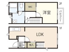 センテック新井口 A棟の間取り画像