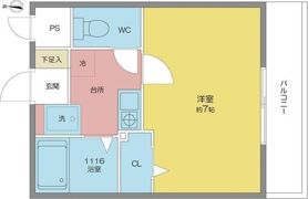 エクスランス月見坂の間取り画像