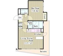 ヨークレジデンスの間取り画像