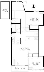 ユーフラットの間取り画像