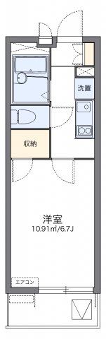 レオパレスディンの間取り画像