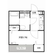 MQuarto新座Ⅱの間取り画像