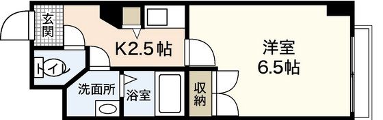 ベルビュー河原町の間取り画像