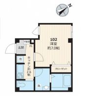 カルム中目黒の間取り画像