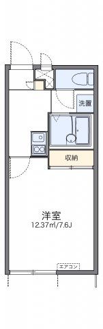 レオパレスシャトレーの間取り画像