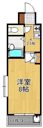 リファレンス到津の間取り画像