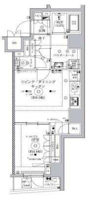 セジョリ東大前の間取り画像