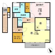 アンテ クラージュの間取り画像