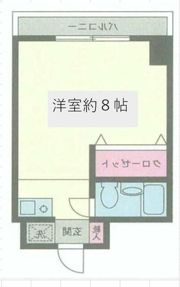 ラブリハイツ伊勢佐木町の間取り画像