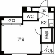 マリオン吹上の間取り画像