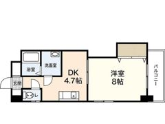 クレセールフルタの間取り画像