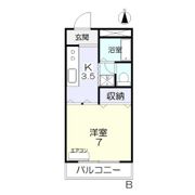 アーバンハウス東島田の間取り画像
