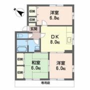 ファミール中筋Bの間取り画像