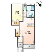 ルミエールⅡの間取り画像