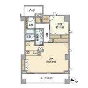 グランフォルム赤坂の間取り画像