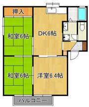 マリンディアスAの間取り画像