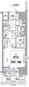 エスリード神戸レジデンスの間取り画像