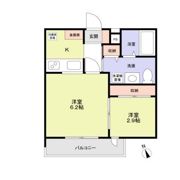 ルーブル三鷹参番館の間取り画像