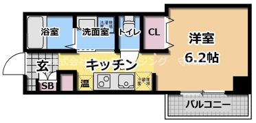 みおつくし都島の間取り画像