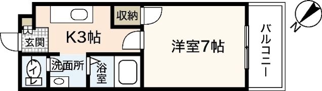 カーサ大塚の間取り画像