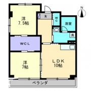 ハアラン御南の間取り画像