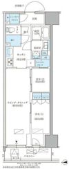 パークアクシス品川天王洲アイルの間取り画像