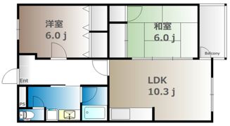 ガレリア21 Ⅱの間取り画像