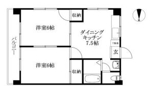 グレース天山の間取り画像