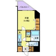 ハーモニーレジデンス浜松町の間取り画像
