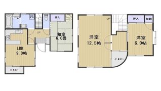 豊浜町2丁目貸家の間取り画像