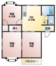 モンエステの間取り画像