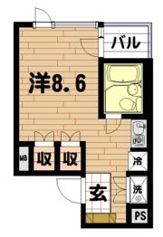 ワイティーコートの間取り画像