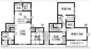 グランテラス今泉の間取り画像
