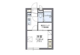 レオパレス芳田の間取り画像