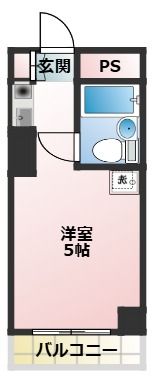 プラーズ花月園の間取り画像