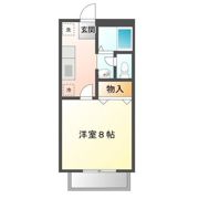 パナハイツエリーゼの間取り画像