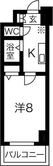 パルティール今池の間取り画像