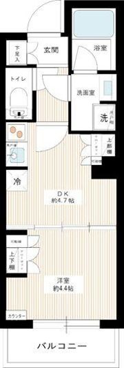 ARCOBALENOITABASHISAKURAGAWAの間取り画像