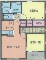 コンフォート・レボヌゥールⅡの間取り画像