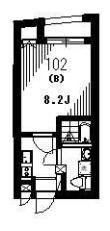 フォセット駒場の間取り画像