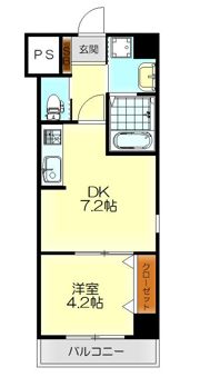 Welsh.Sビル7の間取り画像