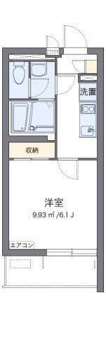 クレイノのぞみAの間取り画像