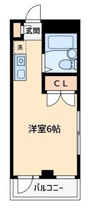 パシフィックコーポⅡの間取り画像