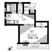 リブラ一之江の間取り画像