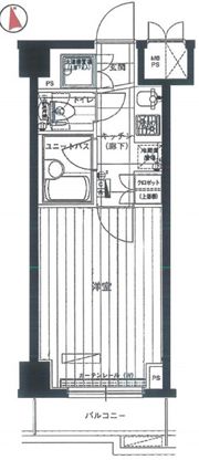 ルーブル大森八番館の間取り画像