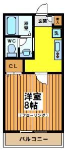 ベリエ世田谷の間取り画像