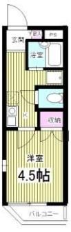 舎人ハウスの間取り画像
