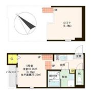 シャンペル中山の間取り画像
